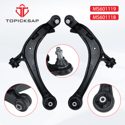 Set of 6Pc Control Arms w/ Ball Joints Tie Rod Ends For 2011