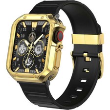 Silicone Sport Band Case for Apple Watch Serie 7/6/5/4/3/2/1/SE 38/40/42/44/45mm