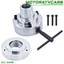 ALL-CARB 5C 5" Collet Lathe Chuck Closer With Semi-finished Adp.2-1/4"× 8 Thread