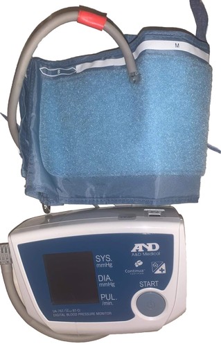 A&D MEDICAL UA-767PBT-CI  DIGITAL BLOOD PRESSURE MONITOR Tested Great - Afbeelding 1 van 8
