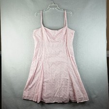 Gap Sundress Womens Size 20 Pink Floral Lined Simple Flowy Pretty Cute