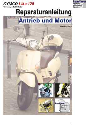 Reparaturanleitung RIS für Kymco Like 125, Antrieb und Motor