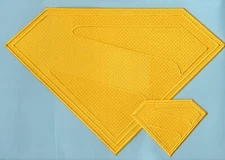 Superman [Legacy] Yellow Cape  Logo Patch - choice of sizes