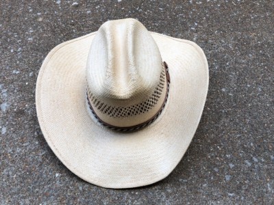 BEE COOL STRAW NATURAL COLOR WESTERN COWBOY HAT