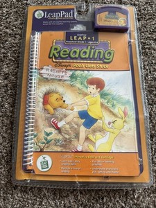 Leap Frog LeapPad Reading Disney POOH GETS STUCK Book & Cartridge