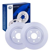 2X Hella Pagid Bremsscheiben Ø320Mm Hinten Passend FüR Mercedes S-KLASSE SL 5460