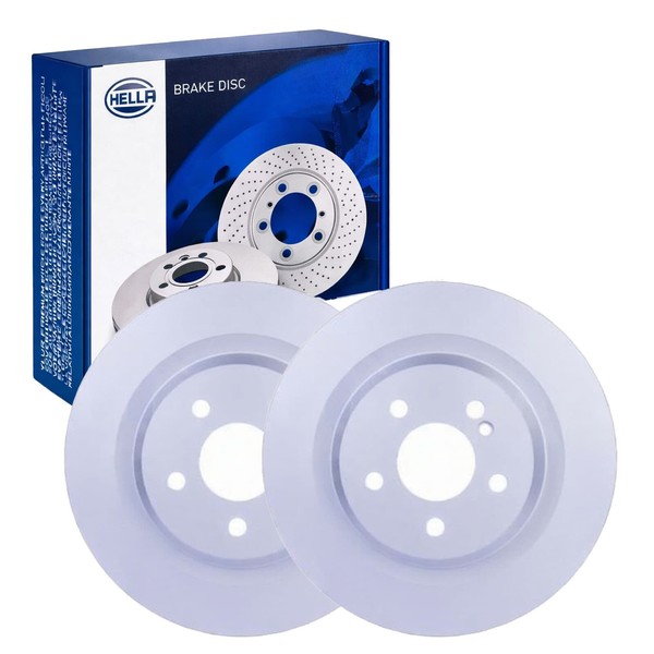 2X Hella Pagid Bremsscheiben Ø320Mm Hinten Passend FüR Mercedes S-KLASSE SL 5460-image