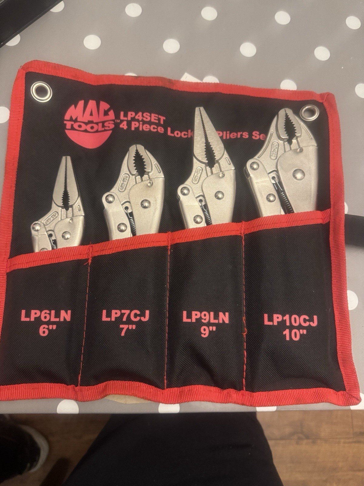 Mac Tools Locking Pliers 4pc Set Mole Grips LP4SET - new | eBay UK