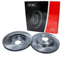 2X Maxgear Bremsschebeiben 275Mm BelÜFtet Vorne Passend FÜR Toyota Auris Corolla