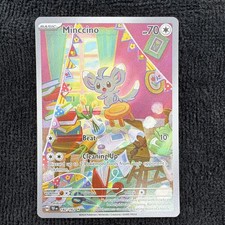 Minccino 182/162 Sv05 Temporal Forces Illustration Rare Holo Full Art English on eBay