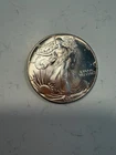 U.S. Mint 1987 American Eagle 1oz.999 Silver Coin Some Slight Toning