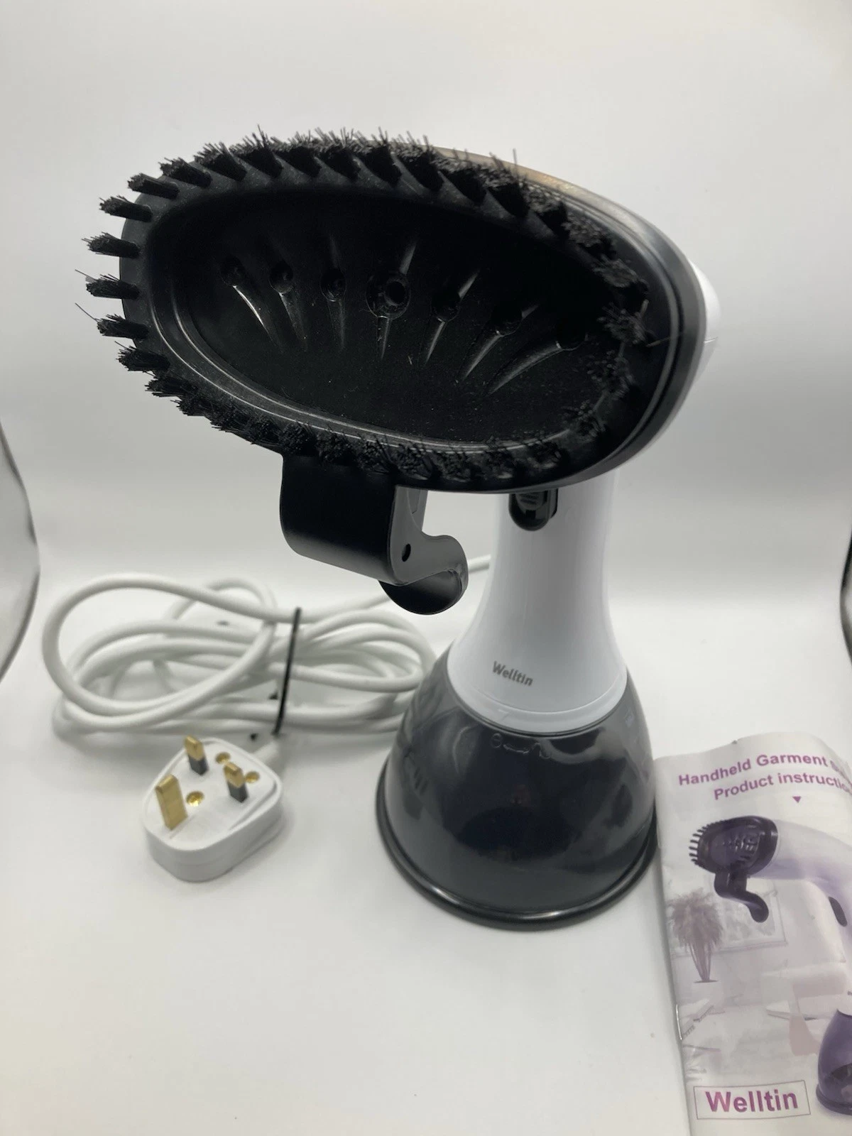 Handheld Garment Steamer Welltin Clothes Steam Brush Portable