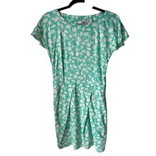 ASOS Mint Green Floral Print Dress Size 6 Cottagecore Garden Party Brunch