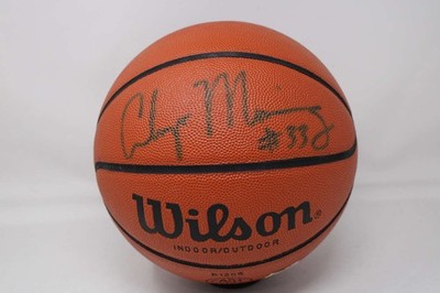 Alanzo Mourning Signed PSA/DNA Basketball Miami Heat  ID:453129