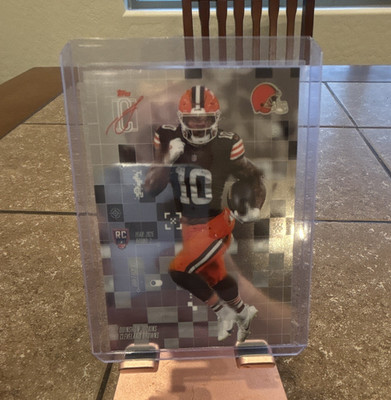 Topps 2025 After Image Quinshon Judkins AI-8 RC Insert Cleveland Browns