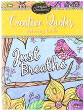 Cra-Z-Art Timeless Creations Adult Coloring Books: Creative Quotes Coloring ...