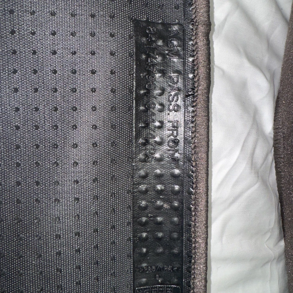 2019-2023 Sierra Silverado Front & Rear Carpet Floor Mats Set Brown mocha dark - Image 3 of 4