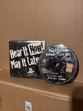 Hear it Now! Play it Later! PlayStation 1 PS1 Developer's Demo Disc + Music CD