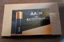 28 Pack-Duracell Coppertop AA Alkaline Batteries With Power Boost - Long Lasting