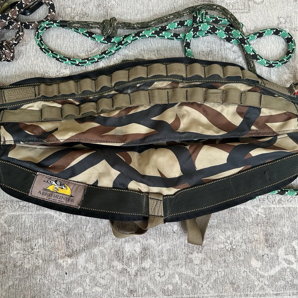 saddle hunting kit aero hunter Rare Asat tethrd Carabiners Size 1 Includes Ropes - Image 3 of 4