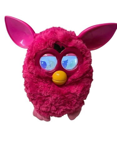 2012 Furby Boom Fuschia Hot Solid Pink interaktives Plüschtier getestet funktioniert super! - Bild 1 von 7