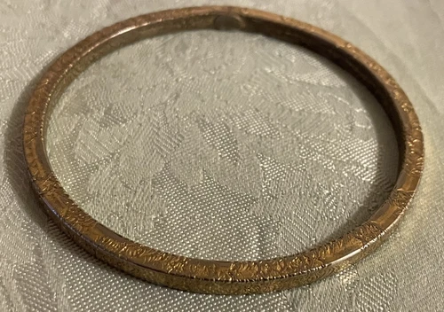 Bracelet Henkel & Grosse Dior Allemagne 1965 plaque dorée gravée rare