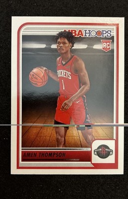 2023-24 Panini NBA Hoops - Rookies Amen Thompson #242 (RC)