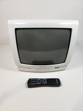 Magnavox 14  COLOR CRT TV/REMOTE Retro Gaming PR1396X121 TESTED  WORKING