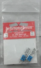 Futaba/Hitec/JR AM 75Mhz Transmitter/Receiver Crystal Set Channel 65 75.470Mhz