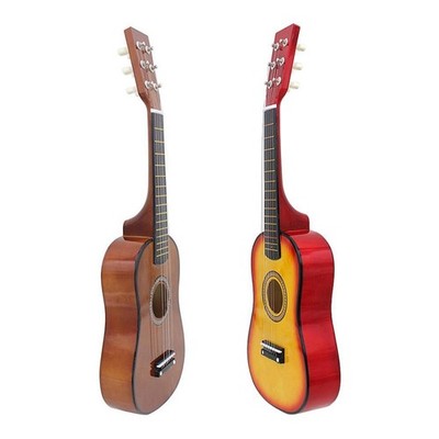 Solide 23 Zoll 6-saitige Akustikgitarre für Kinder Kids Erwachsene musikalisches Geschenk