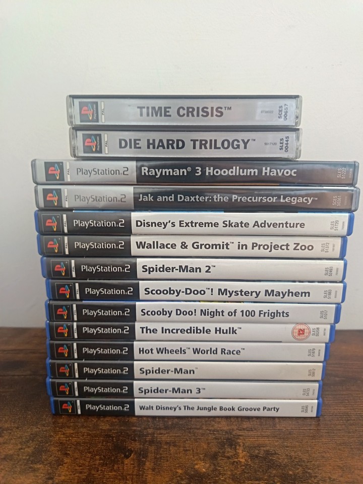 PlayStation 2 /1 Games Bundle Die Hard And Night Of Frights Are Missing ...