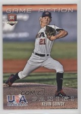 2015 Panini USA Baseball Box Set Game Action Kevin Gowdy #76 h3a