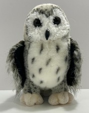 Crescent The Plush Silver Owl - Stuffed Animal by Douglas The Cuddle Toy