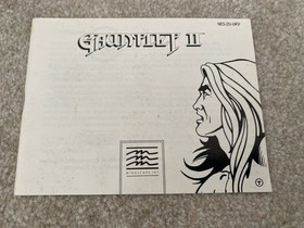 Gauntlet II 2 Nintendo NES en caja y completo PAL UK CIB RARO y funda protectora