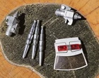 Vintage Original 1984 G1 Transformers Toy Parts (6) Lot Autobot PROWL Police Car