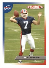 2005 Topps Total #261 J.P. Losman - FB