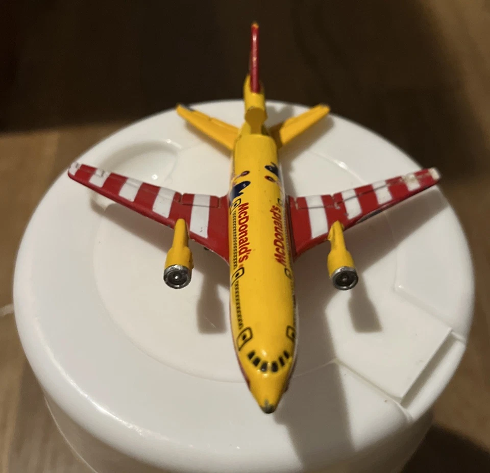 Avión de colección 2000 Matchbox Ronald McDonald's SB13 DC-10 avión mueca Foto 2 de 4