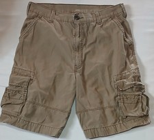Levis Military Style Y2K Cargo Shorts Mens 38 Brown