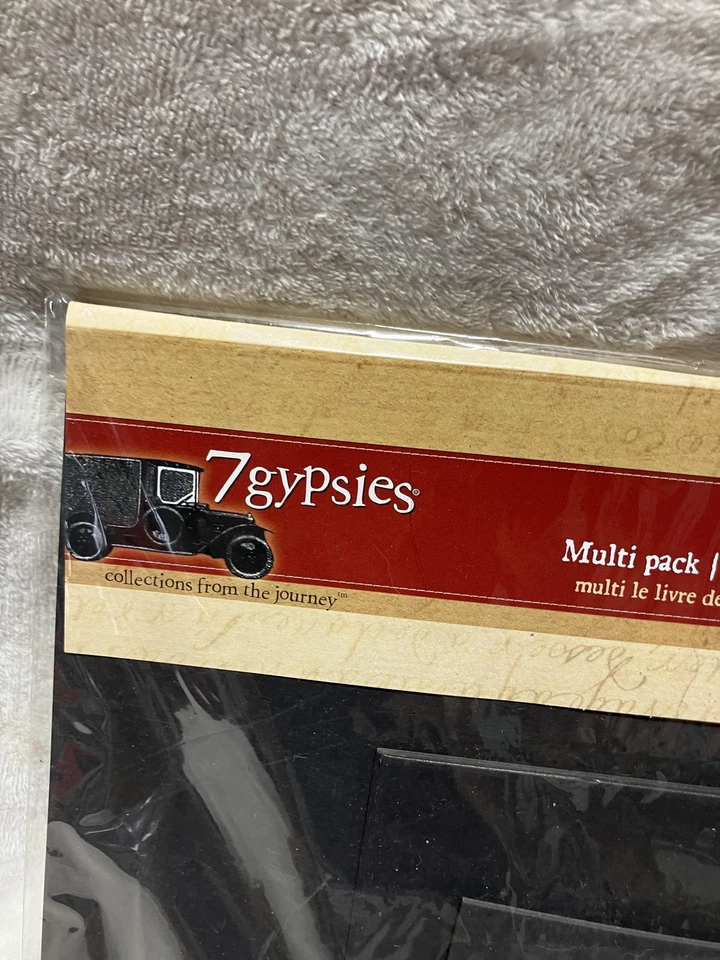 Paquete múltiple de tableros de libros para 7 gitanos álbum de recortes negro arte artesanal conjunto de 6 piezas Foto 2 de 4