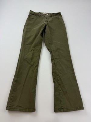 Levi's 550 Jeans Womens 6M Medium Wash Green Relaxed Bootcut Stretch Denim Pants