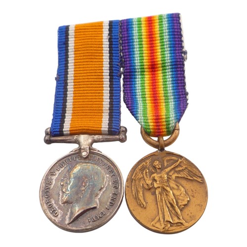 WW1 BRITISH WAR AND VICTORY MINIATURE MEDAL GROUP OF 2