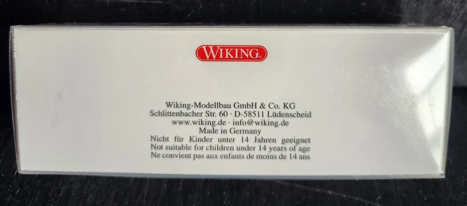 WIKING 0956 10 MAGIRUS CUBIERTA PLATAFORMA SEMI HO 1:160 PEQUEÑA ESCALA GRIS ALEMÁN NUEVO EN PAQUETE Foto 3 de 4