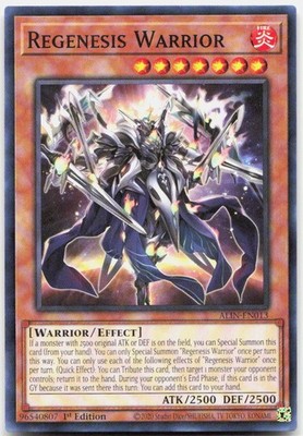 Regenesis Warrior Common Alliance Insight ALIN-EN013 NM