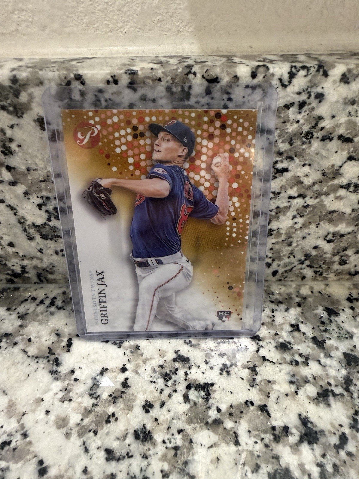 2022 Topps Pristine - Griffin Jax #202 Gold Refractor /50 (RC)