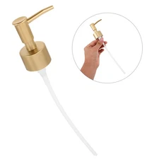  5 Pcs Hand Soap Dispenser Top Plastic Pump Lotion Head Replacement