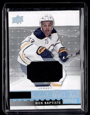 2016-17 Upper Deck Premier 2016-17 UD Update jersey Nick Baptiste Buffalo Sabres