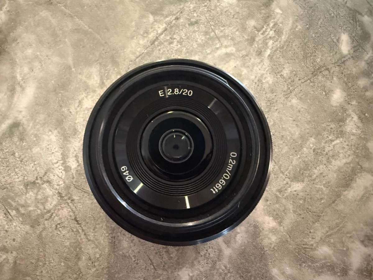 Sony SEL f/2.8 Camera Lenses 20mm Focal for sale | eBay