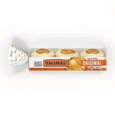 Thomas' Original English Muffins, 6 Count, 13 oz Bag