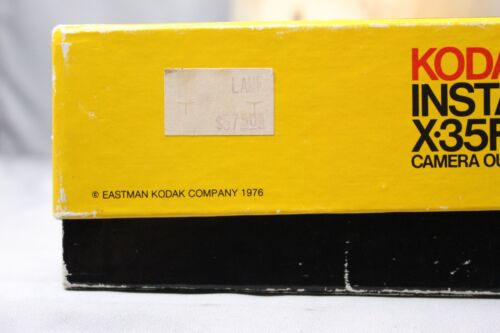 KODAK Instamatic X35F Camera Outfit Original Box & Manual Ax35FR - Picture 2 of 14