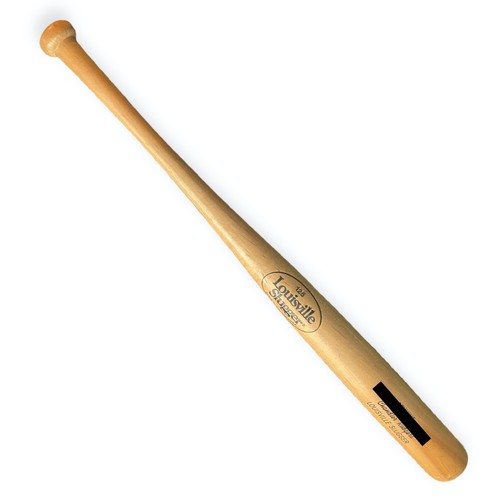 Mini Bate Louisville Slugger 125 Madera Genuina 22" Personalizado - Imagen 8 de 16